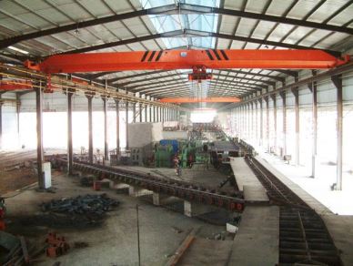 10 Ton Electric Single Girder Overhead Bridge Kraner Med Best Limt Switch