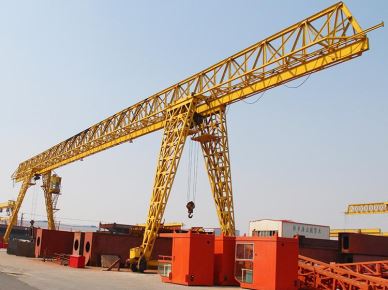 10 ton Trussed enkelt bjælke Portal Gantry kran