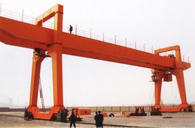 MG Type 50 Ton Mobile dobbelt stråle Gantry kran i Pakistan