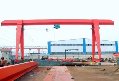 MH Udendørs Single Girder Gantry Crane 32Ton