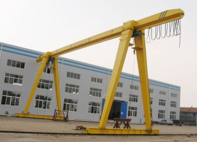 Udendørs fjernbetjening Gantry kran 20 Ton