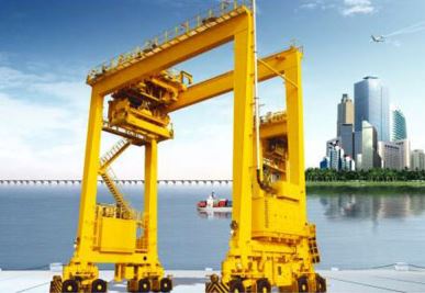 Gummi Dæk Container Gantry Crane
