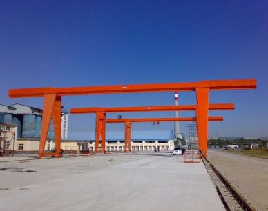 Enkelt bjælke Gantry kran 10 Ton 20 Ton