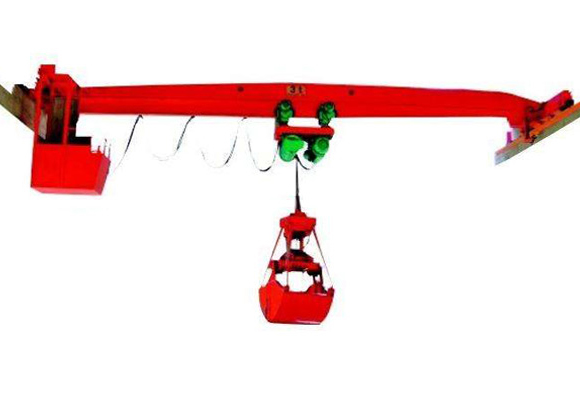 Single Girder Overhead Crane med Grib
